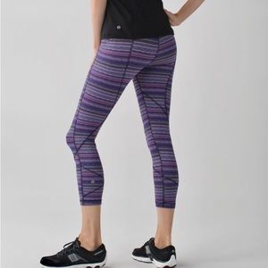 Lululemon Pace Rival Crop
Space Dye Twist Ultra Violet Multi / Naval Blue